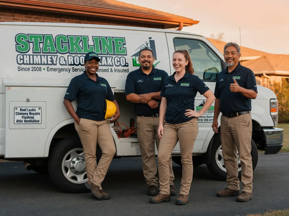 Chimney flashing repair company in Rossville, IN